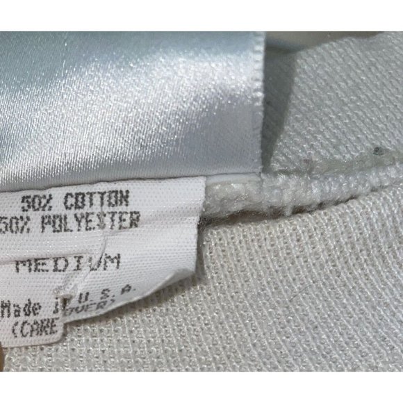 Vtg Universal Studios Hollywood Unisex Sz M Crewneck 90s Theme Park World Globe - Picture 4 of 10